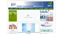 Desktop Screenshot of carrefoursicilia.it