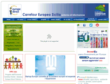 Tablet Screenshot of carrefoursicilia.it